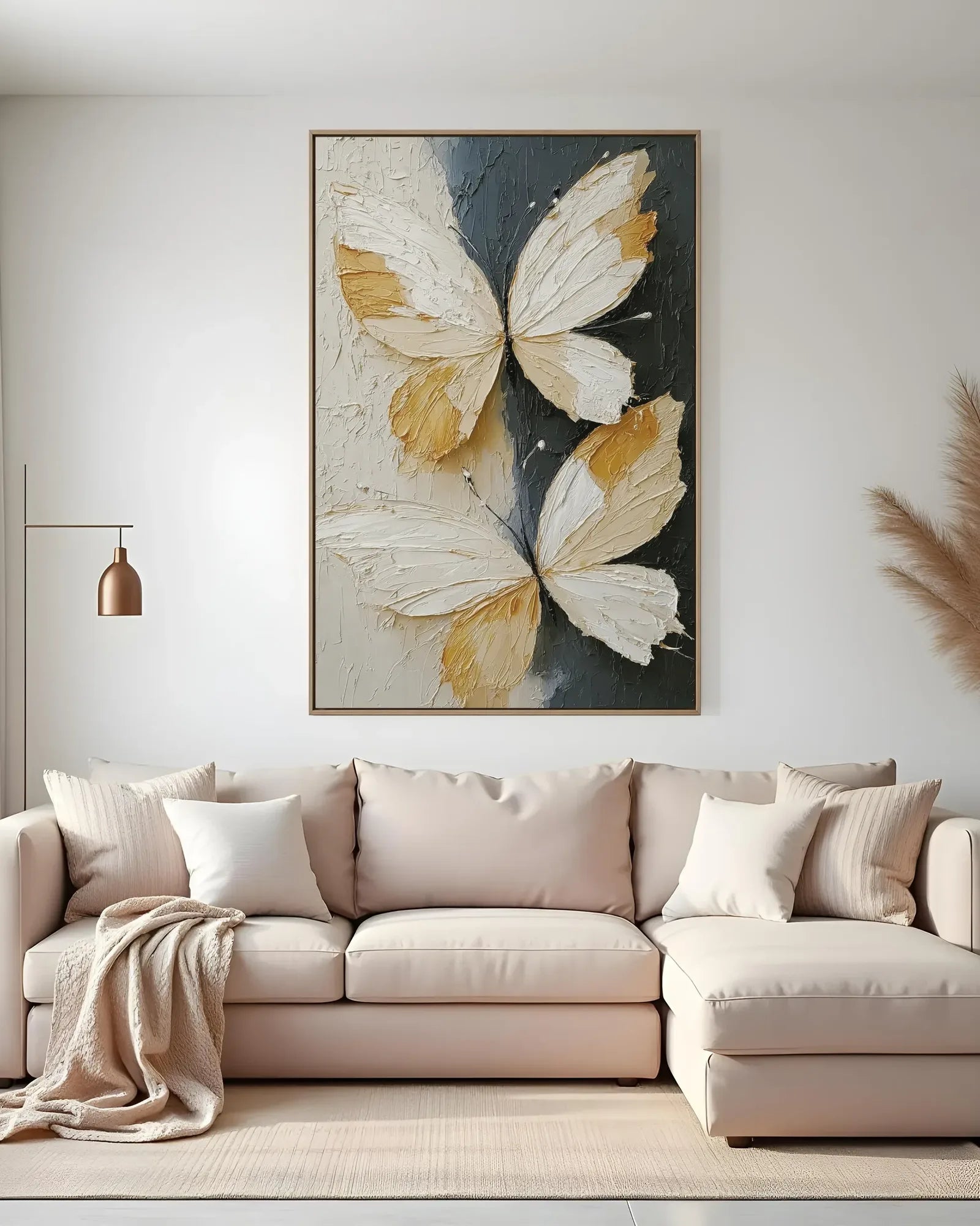 Yellow Butterfly Painting No.115