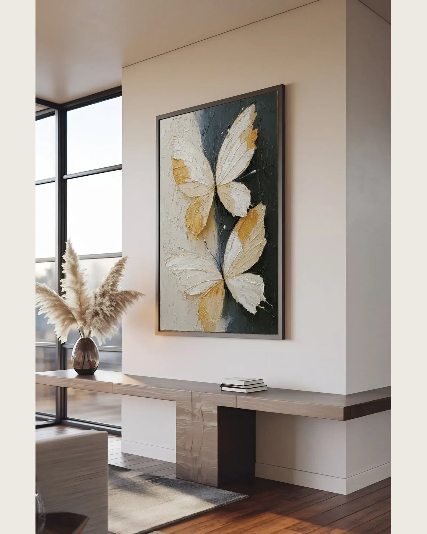 Yellow Butterfly Painting No.115