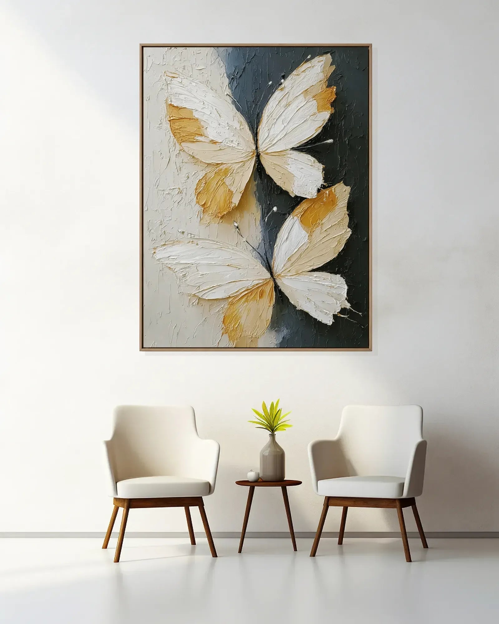 Yellow Butterfly Painting No.115