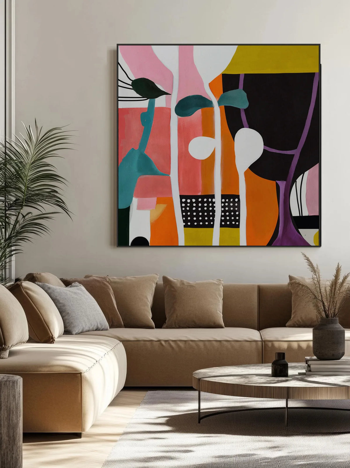 Abstract Square Painting No.003