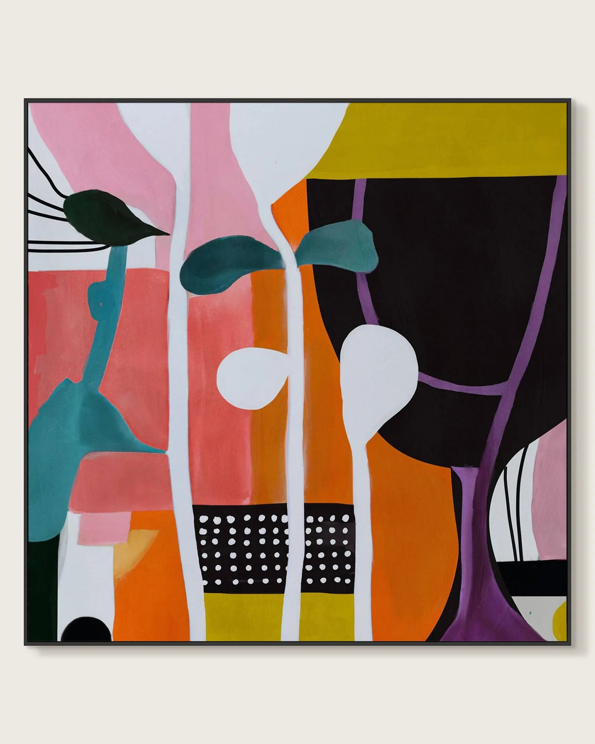 Abstract Square Painting No.003