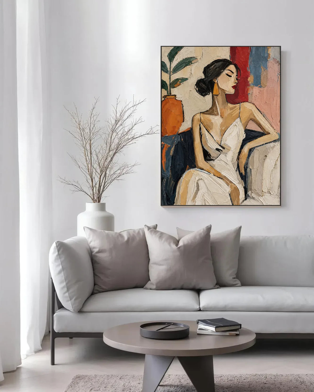 Beautiful Female Painting No.035