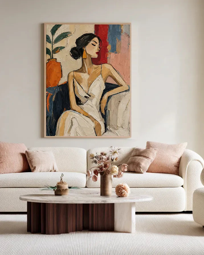 Beautiful Female Painting No.035