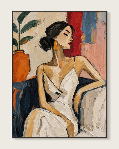 Beautiful Female Painting No.035