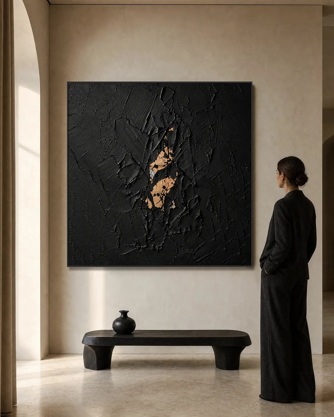 Black Square Wallart No.015