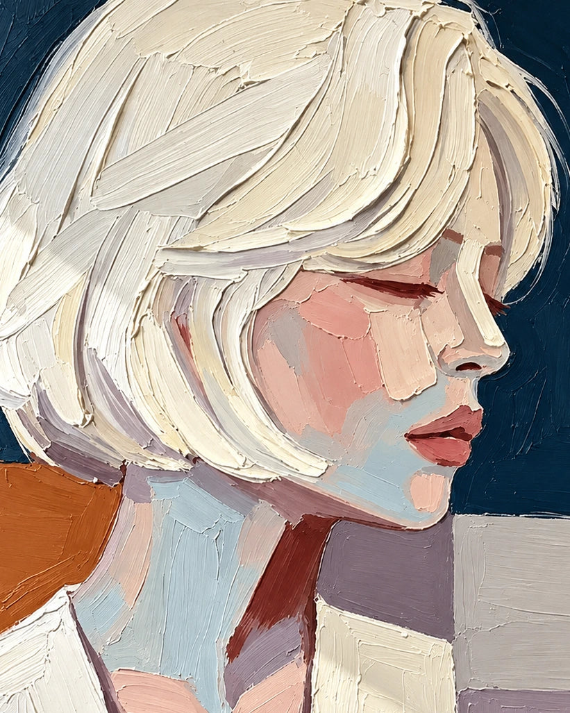Female Portrait Oil Painting No.041