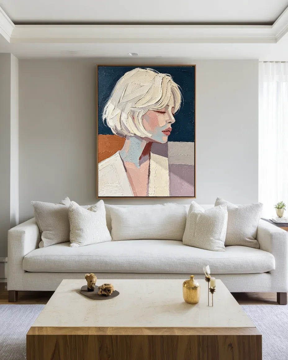 Female Portrait Oil Painting No.041