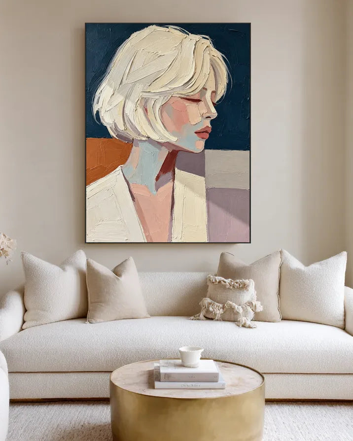 Female Portrait Oil Painting No.041