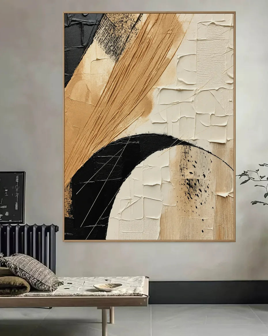 Gold Arc Black Ground No.012