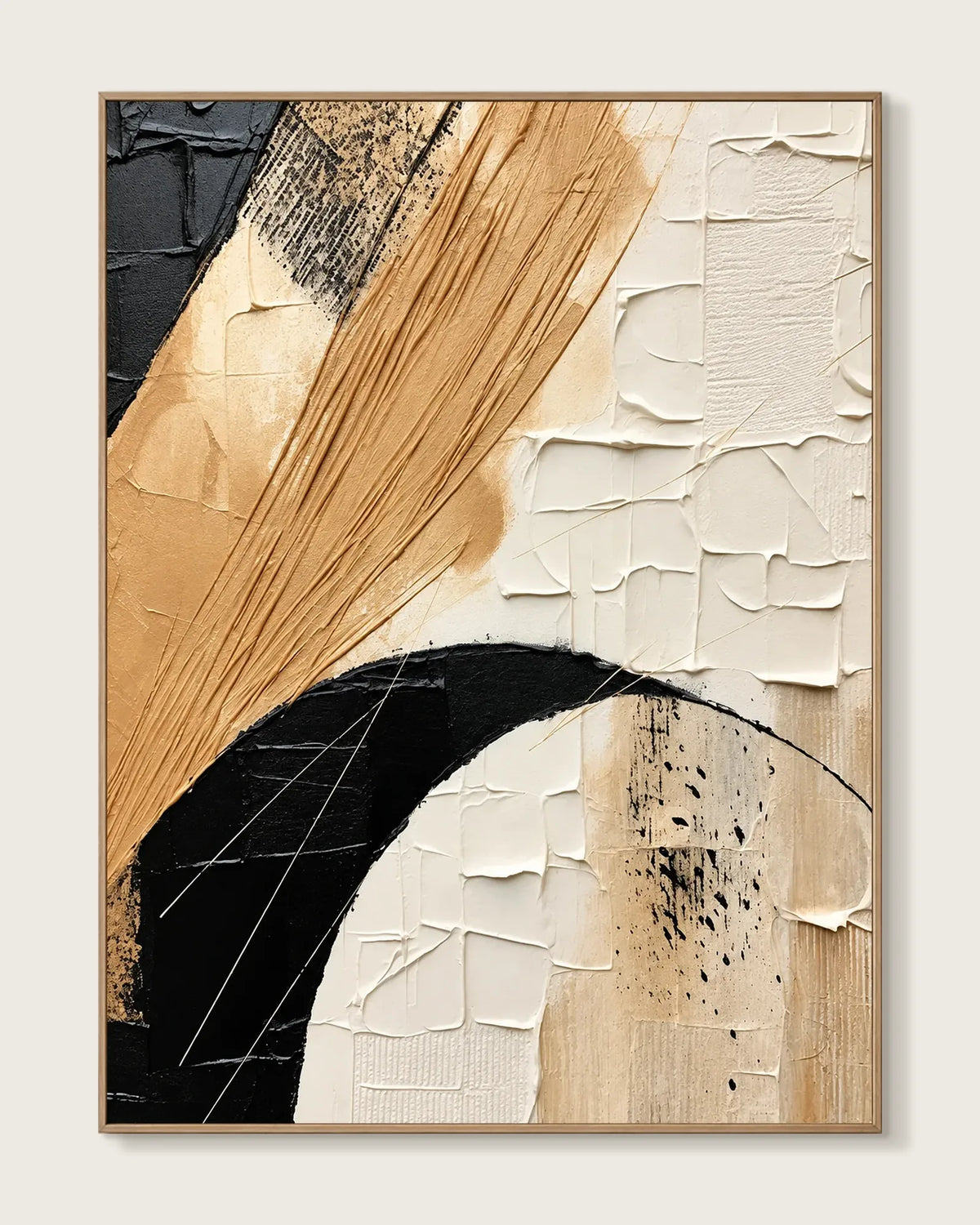 Gold Arc Black Ground No.012
