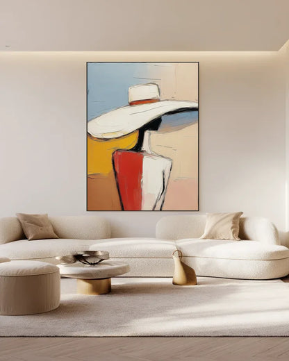 Large Canvas Wall Art Portrait No.007