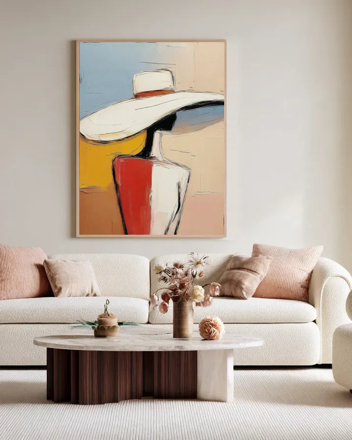 Large Canvas Wall Art Portrait No.007