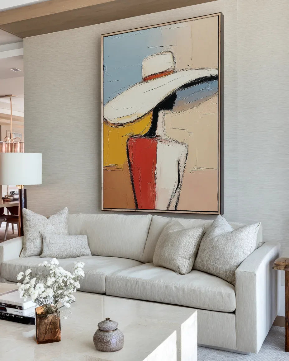 Large Canvas Wall Art Portrait No.007