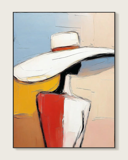 Large Canvas Wall Art Portrait No.007