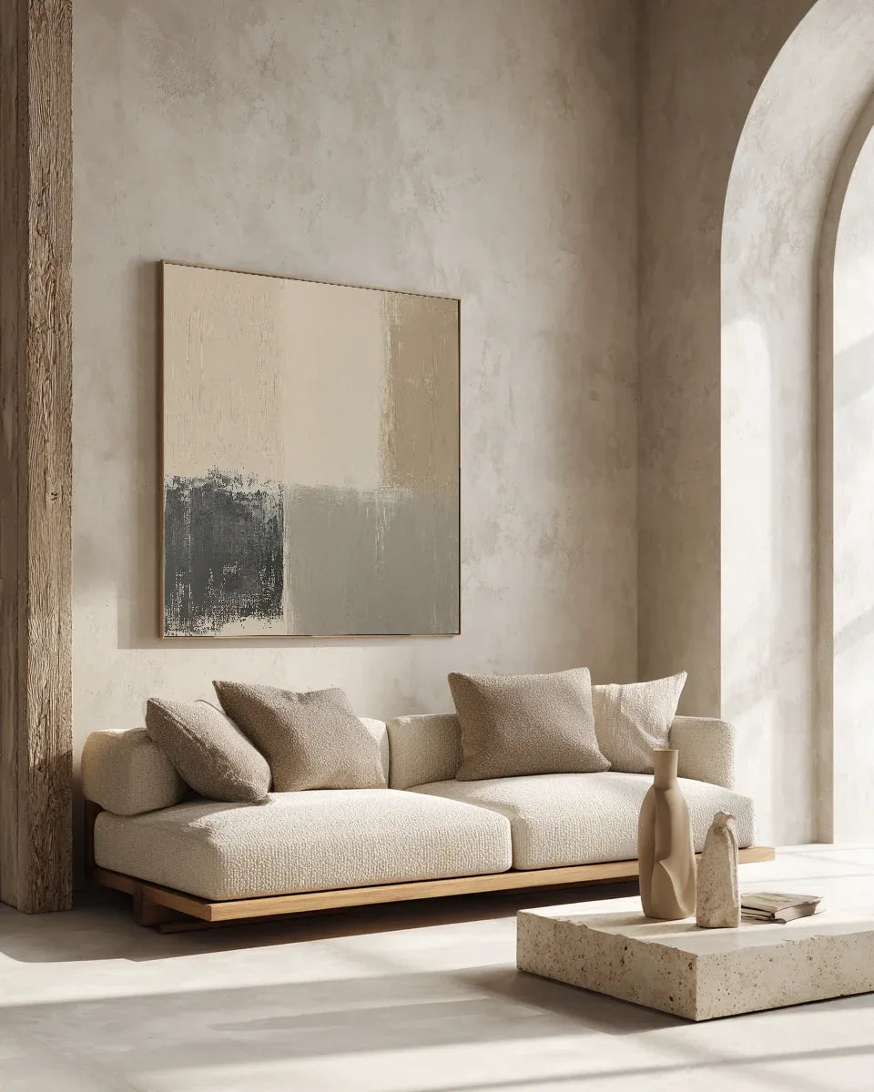 Large Square Abstract Wall Art