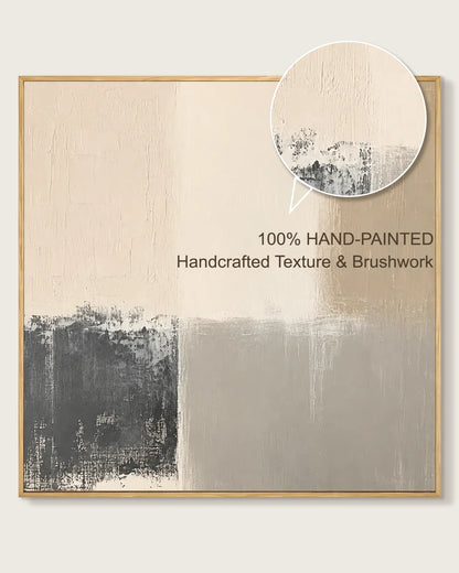 Large Square Abstract Wall Art