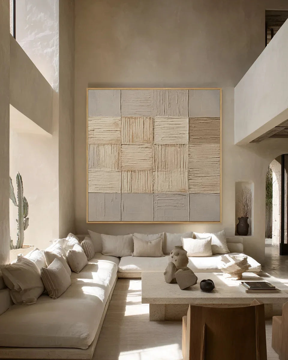 Large Square Canvas Wall Art