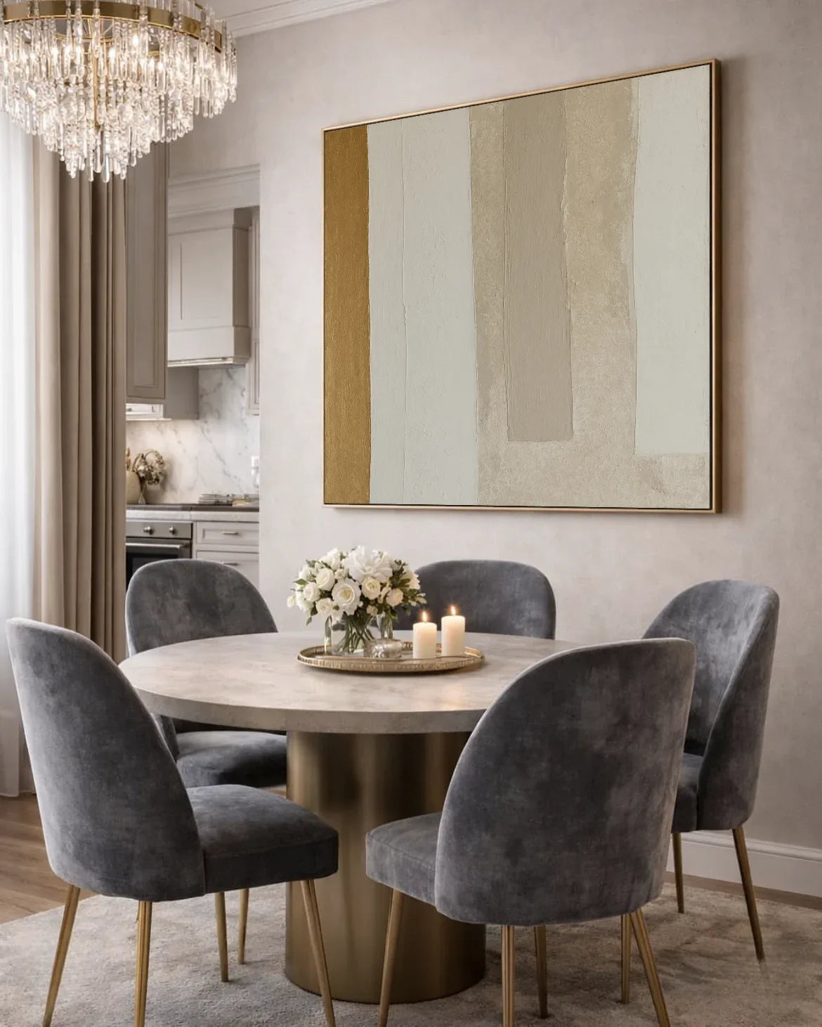 Large Square Painting Canvas