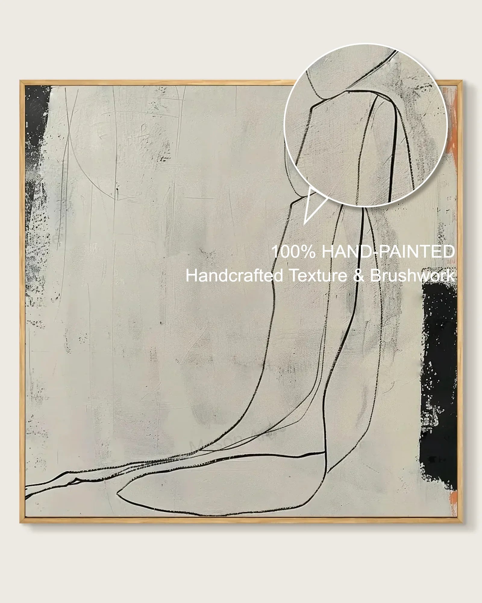Line Square Wall Art