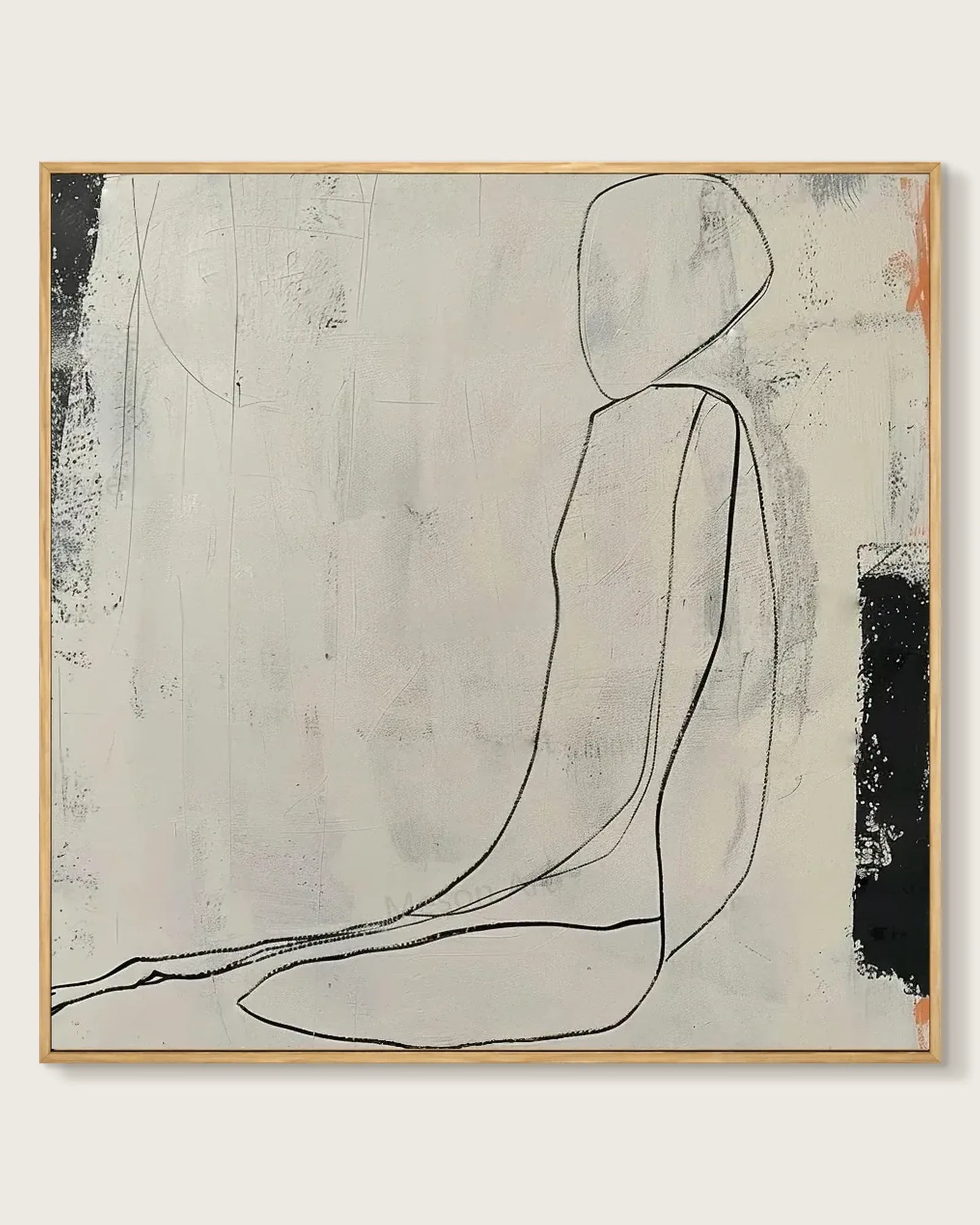 Line Square Wall Art