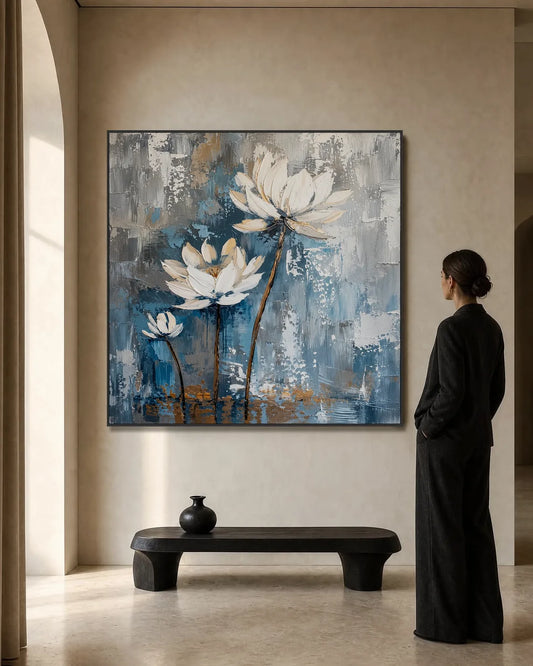 Lotus In Blue Mist No.025