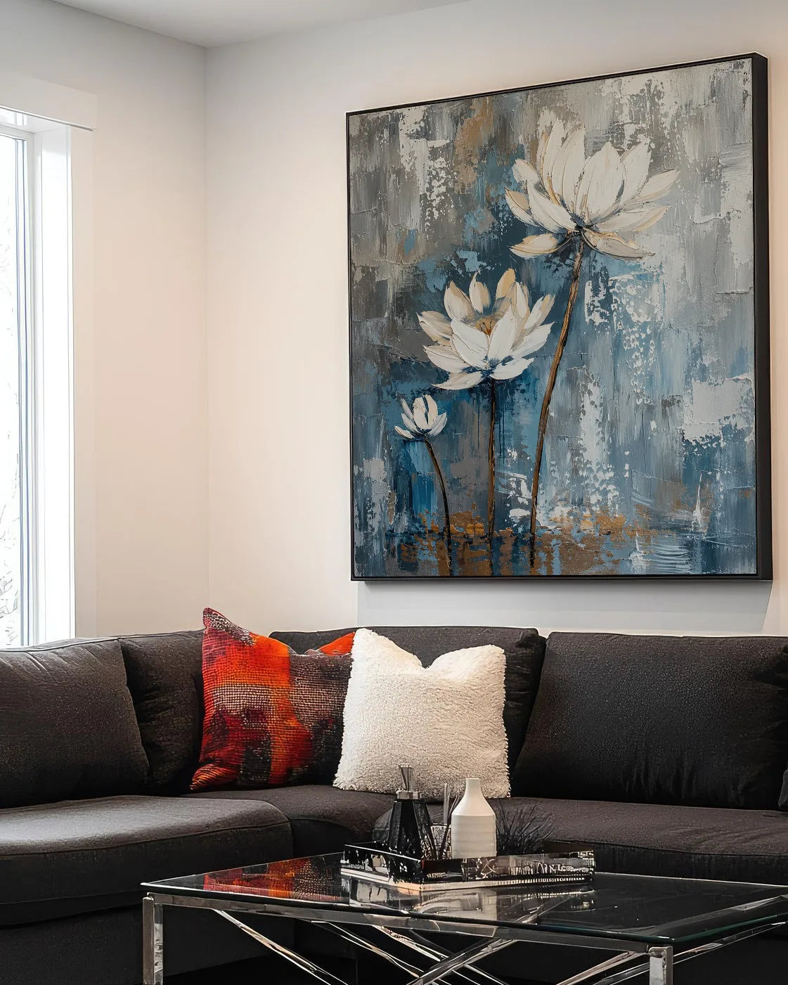 Lotus In Blue Mist No.025