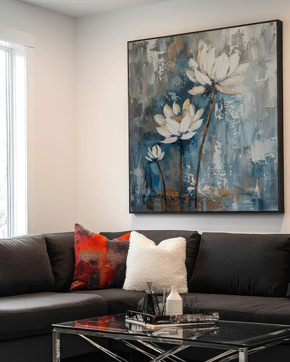 Lotus In Blue Mist No.025