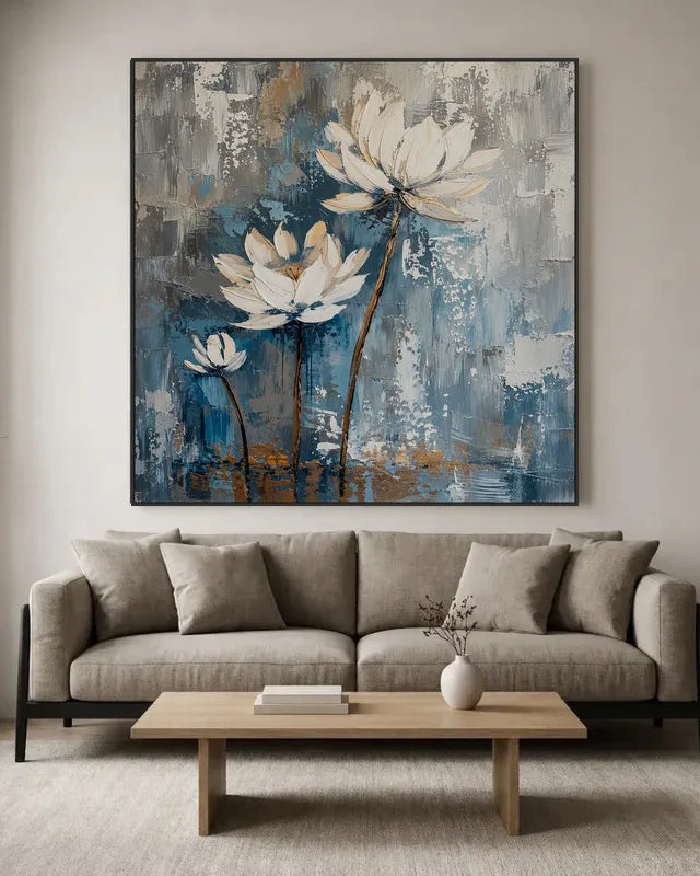 Lotus In Blue Mist No.025