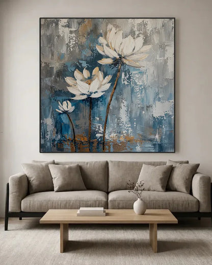 Lotus In Blue Mist No.025