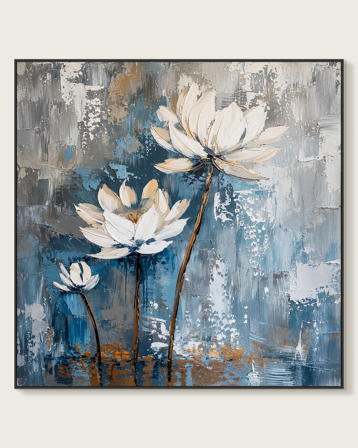 Lotus In Blue Mist No.025