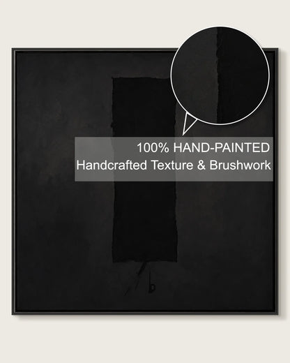 Modern Art Black Square No.012