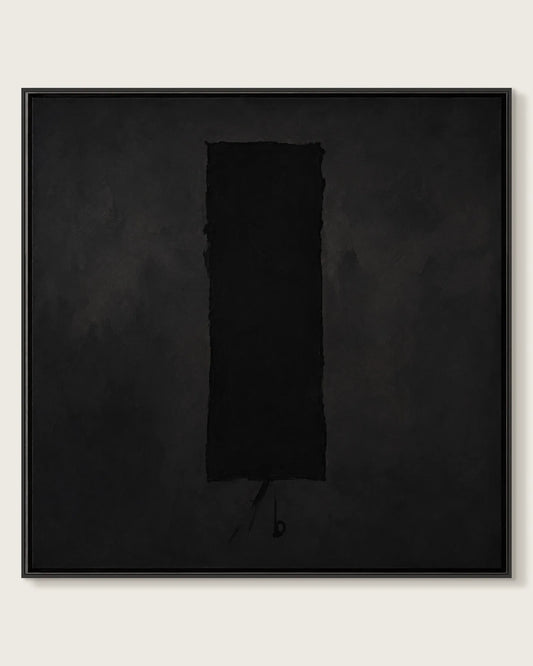 Modern Art Black Square No.012