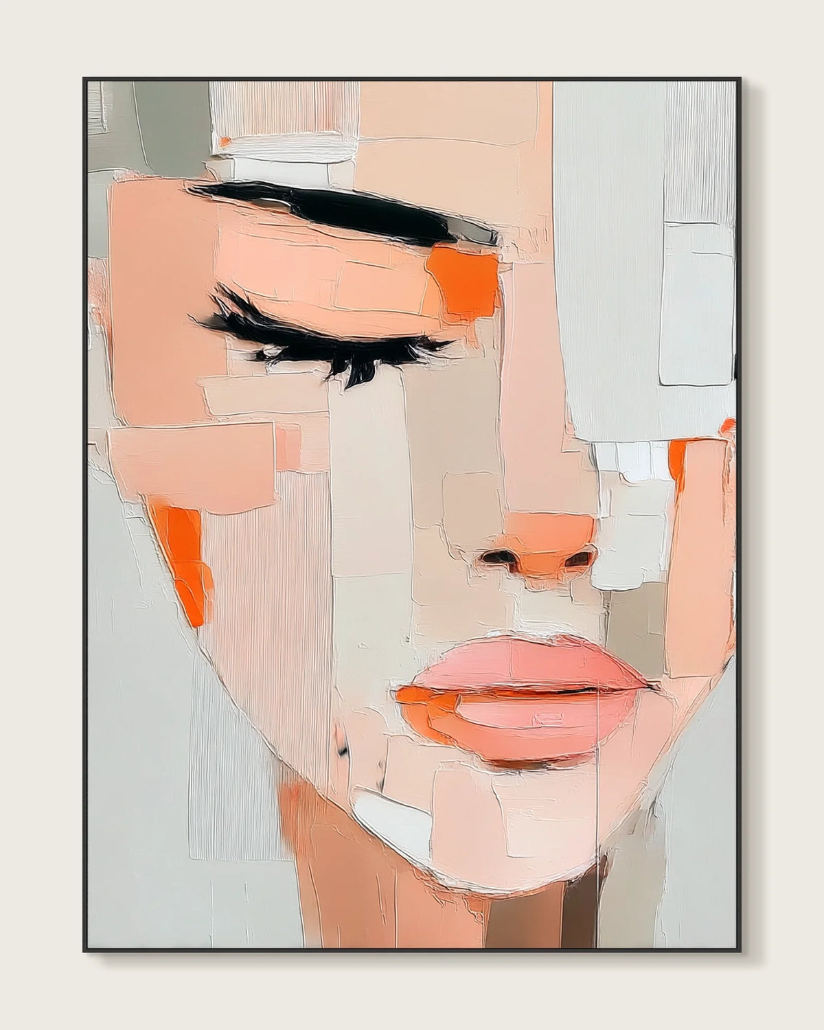 Oversized Portrait Wall Art No.004