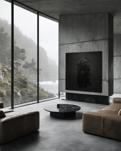 Painting Of Black Square No.013