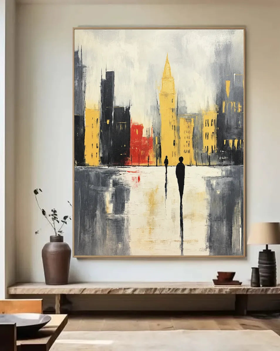 Rainy City Reflection No.030