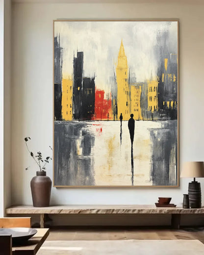 Rainy City Reflection No.030