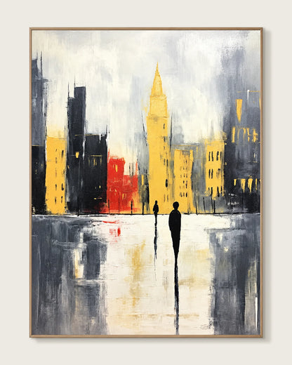 Rainy City Reflection No.030