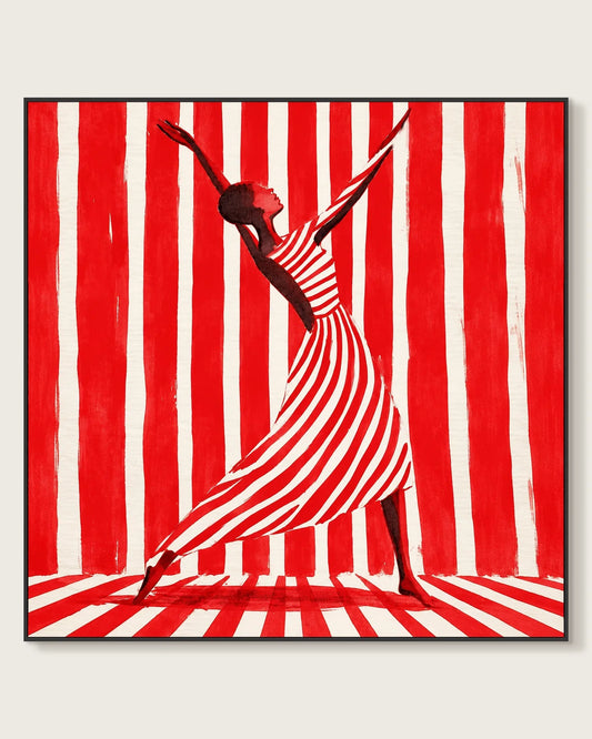 Red And White No.020