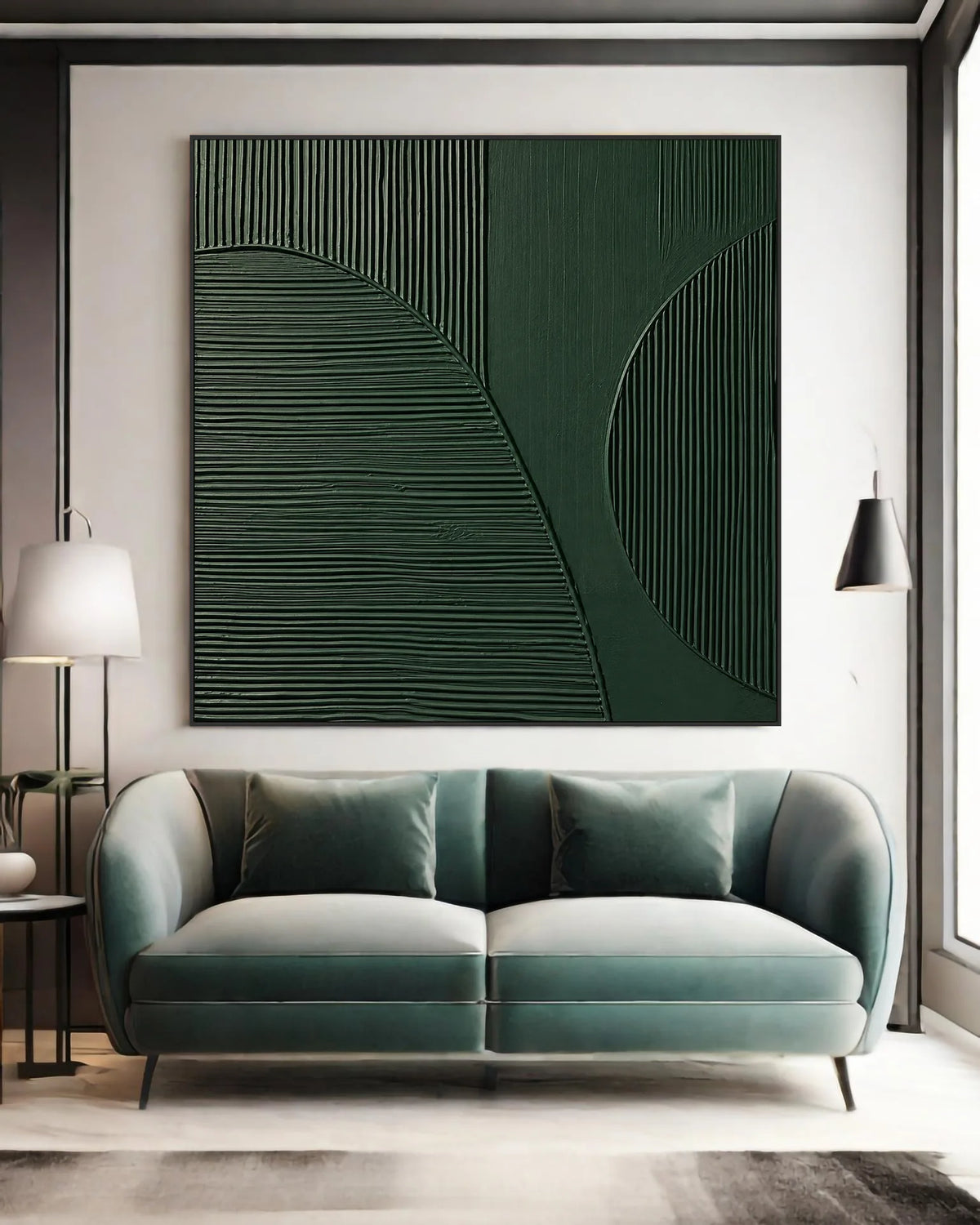 Ribbed Curve No.009
