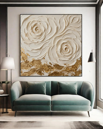 Rose Study Gilded No.009