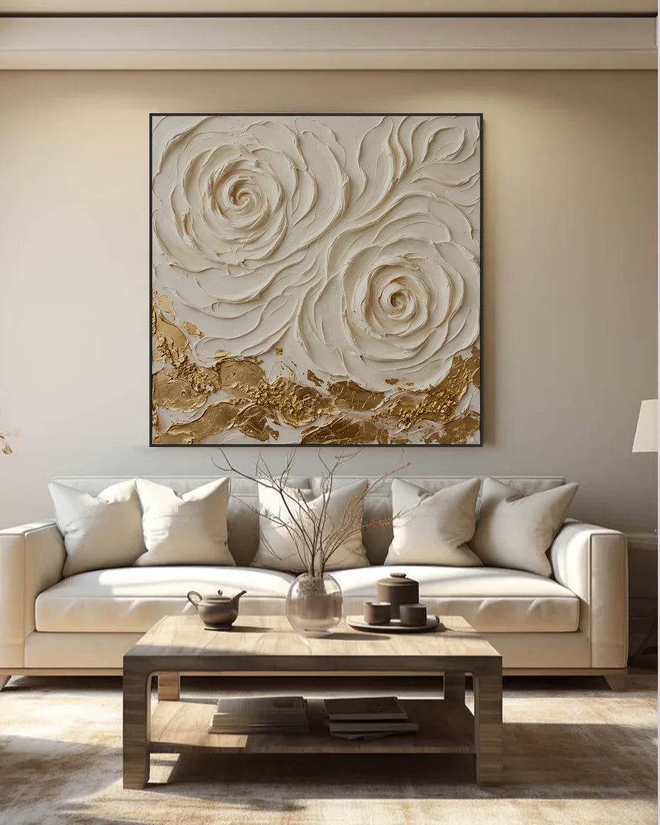 Rose Study Gilded No.009