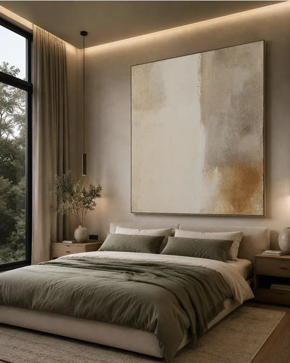 Soft Neutral Square Wall Art