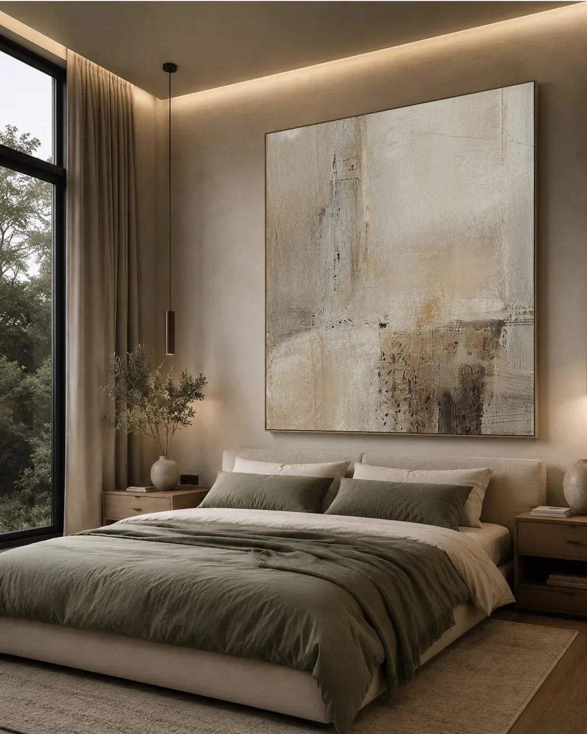Square Canvas Painting