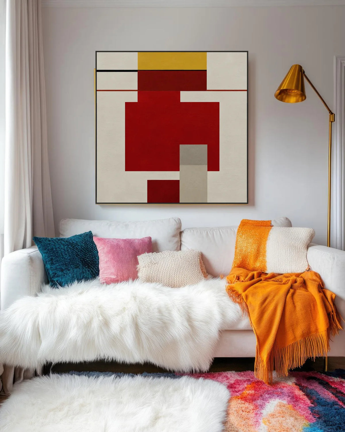 Stacked Red No.002