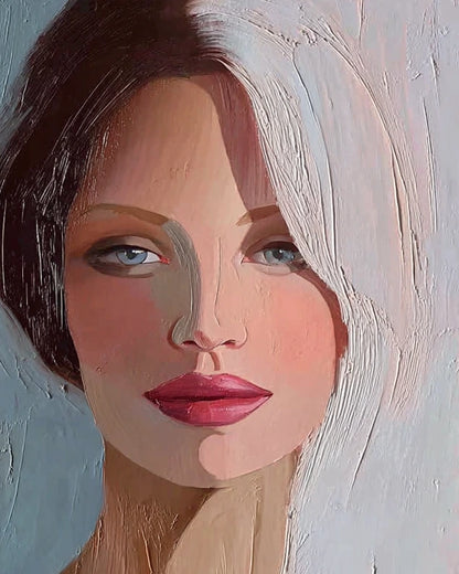 Textured Painting Woman No.021