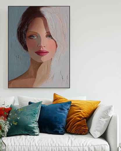 Textured Painting Woman No.021