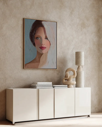 Textured Painting Woman No.021