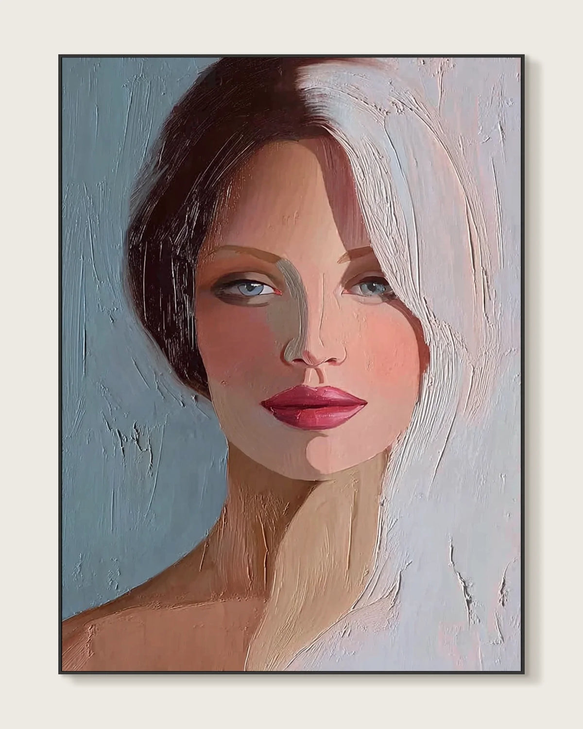 Textured Painting Woman No.021