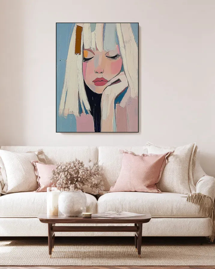 Textured Wall Art Woman No.032
