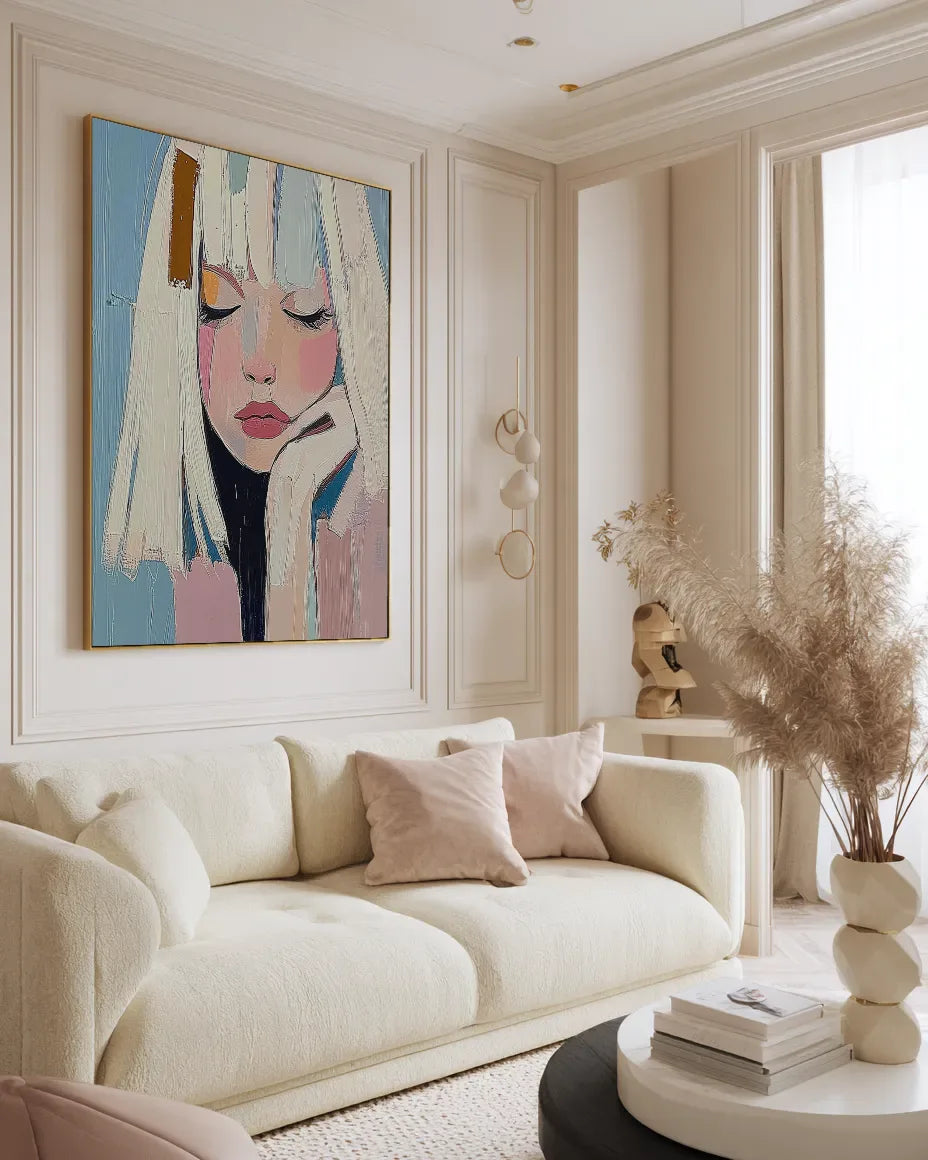 Textured Wall Art Woman No.032